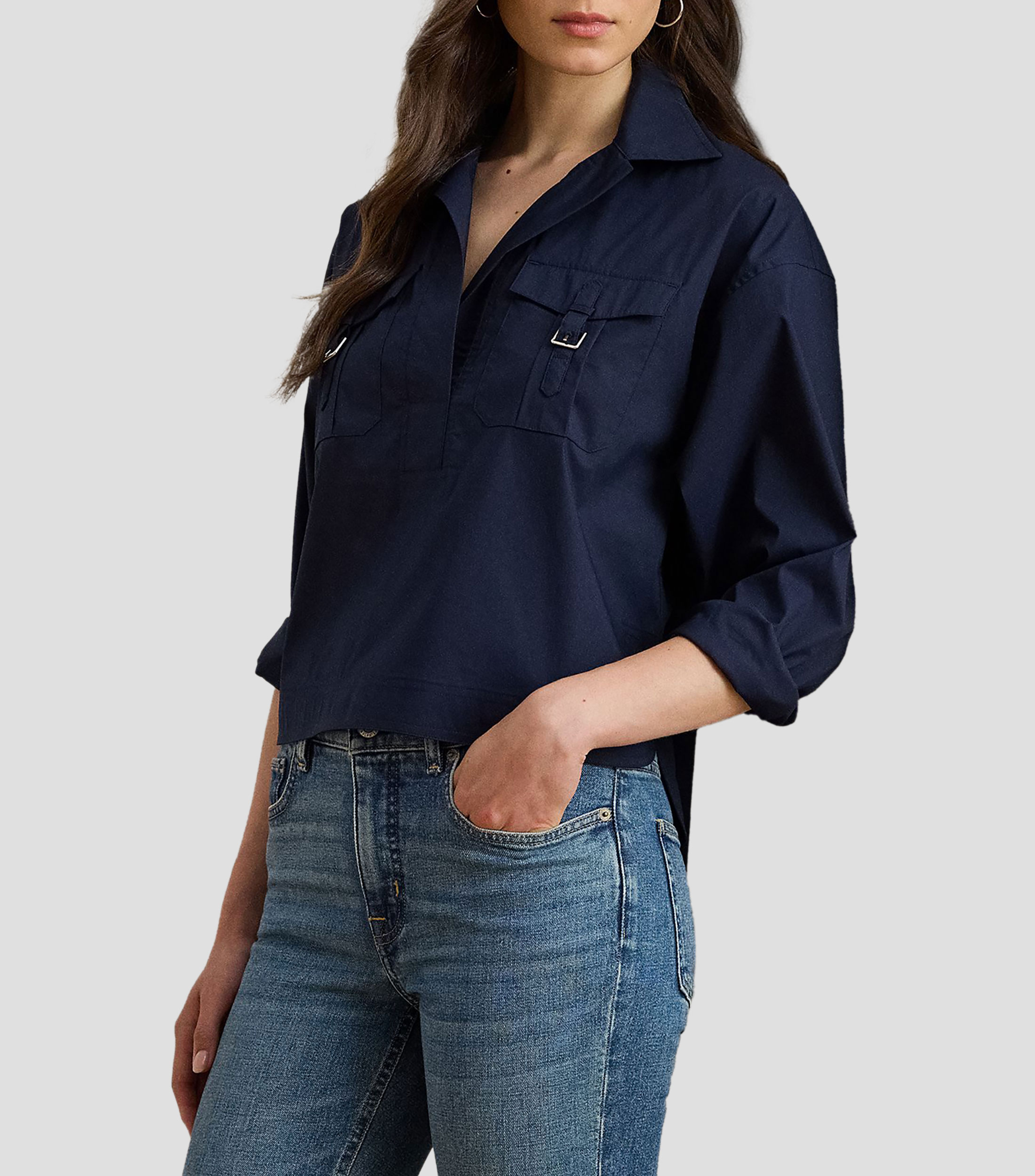 Camisa Manga Larga Mujer
